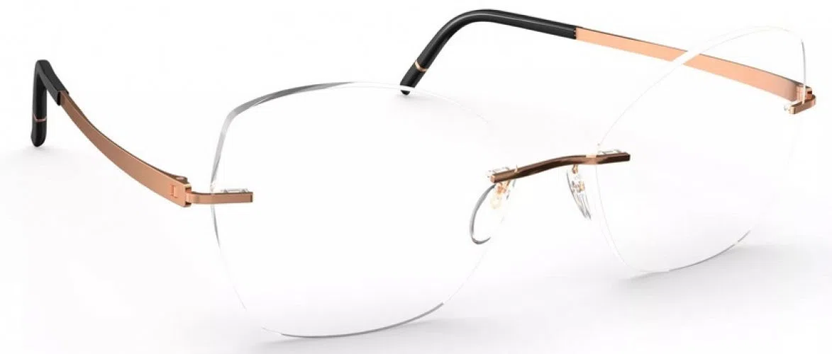 Silhouette Momentum Aurum Demo Rimless 5564 Eyeglasses - view 2